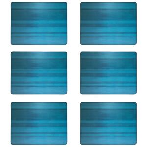 Denby Colours Turquoise 6 Piece Placemats