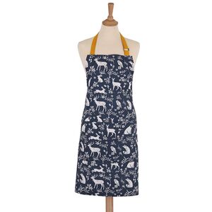 Ulster Weavers Forest Friends Navy & Springtime Yellow Cotton Apron