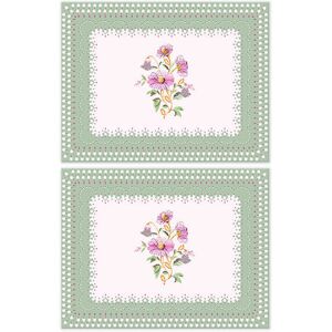 Cath Kidston Friendship Gardens Sage Set of 2 Placemats