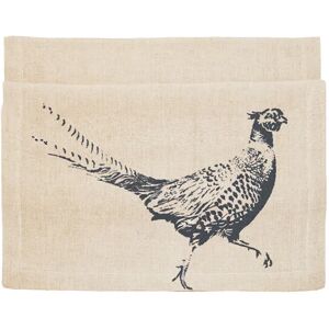 The Just Slate Company Pheasant Linen Table Runner