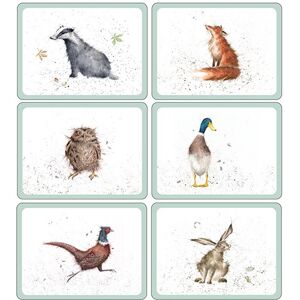 Wrendale Designs Placemats Set Of 6