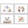 Wrendale Designs Christmas Placemats Set Of 4