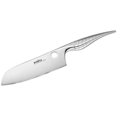 Samura Reptile 17cm Santoku Knife - Japanese AUS-10 Steel - Balanced & Ergonomic Samura Reptile 17cm Santoku Knife - Japanese AUS-10 Steel - Balanced & Ergonomic