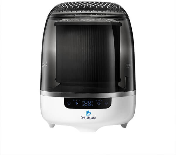 DH Lifelabs Aaira + Humidifier Air Purifier Grey
