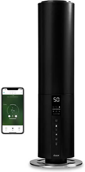 Duux Beam Smart Ultrasonic Humidifier Black