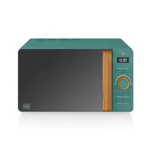 Swan Nordic Pine Green 20 Litre 800W Digital Microwave