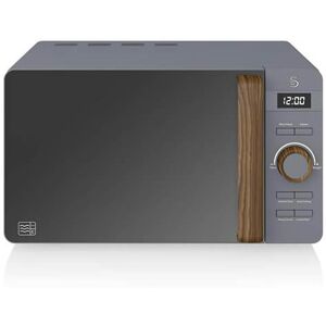 Swan Nordic Slate Grey 20 Litre 800W Digital Microwave