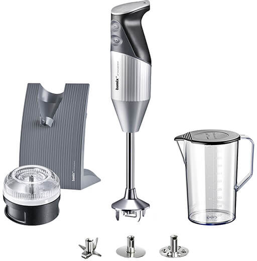 Bamix Swissline Silver 200W Hand Blender