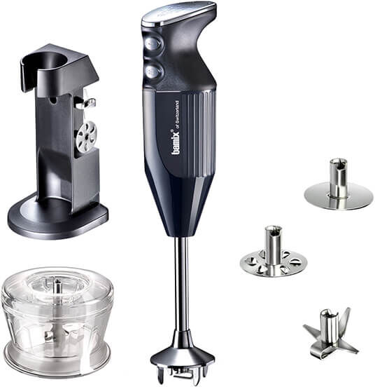 Bamix DeLuxe Black 200W Hand Blender