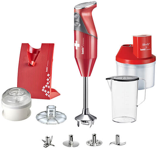 Bamix Superbox Red 200W Hand Blender