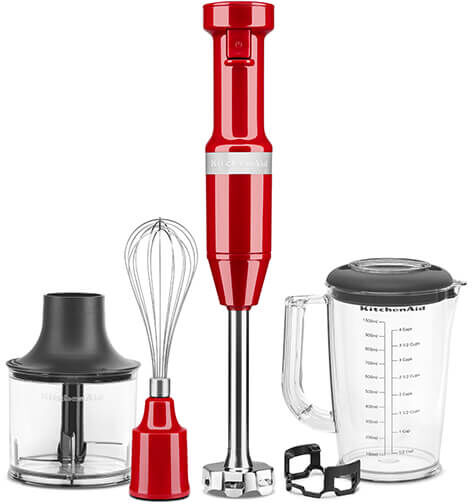 KitchenAid Empire Red Corded Hand Blender