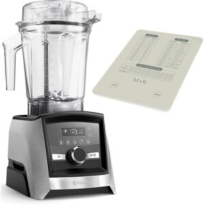 Vitamix A3500i Ascent Series Blender Silver With Free Gift