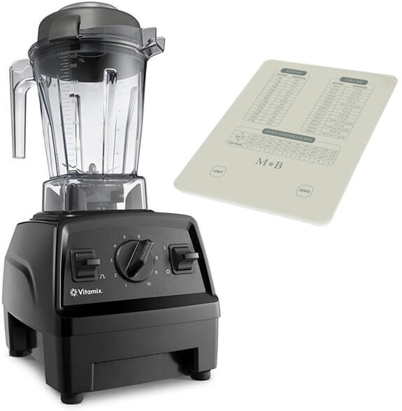 Vitamix E310 Explorian Blender Black With FREE Gift