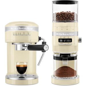 KitchenAid Artisan Semi-Auto Espresso Machine & Burr Grinder Set