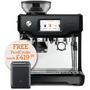 Sage The Barista Touch Black Truffle Coffee Machine With FREE Gift