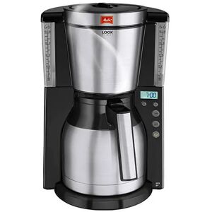 Melitta Look Therm Timer Black Filter Coffee Machine 1011-16