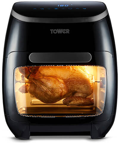 Tower Xpress Pro Combo 11 Litre 10-in-1 Digital Air Fryer Oven with Rotisserie