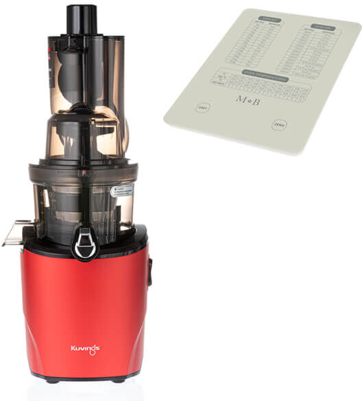 Kuvings REVO830 Revolution Cold Press Juicer Red With FREE Gift
