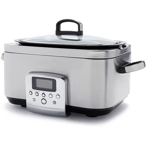 GreenPan Non-Stick Slow Cooker 6L Stainless Steel