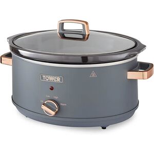 Tower Cavaletto 6.5 litre Slow Cooker Grey