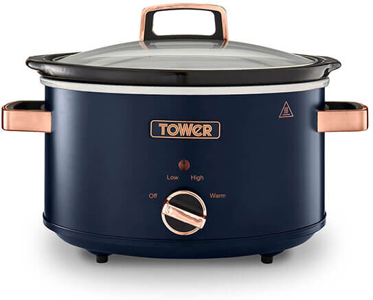 Tower Cavaletto 3.5 Litre Slow Cooker Midnight Blue