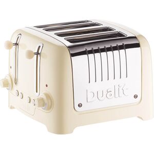 Dualit Lite 4 Slot Toaster Cream Gloss