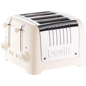 Dualit Lite 4 Slot Toaster Canvas White