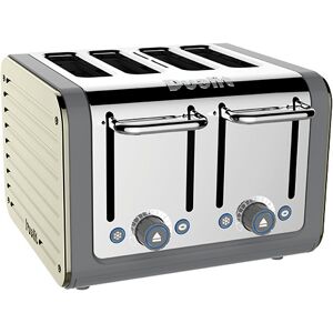 Dualit Architect 4 Slot Grey Body With Canvas White Panel Toaster