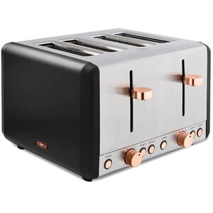 Tower Cavaletto Toaster 4 Slice Black