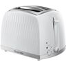 Russell Hobbs Honeycomb 2 Slice White Toaster