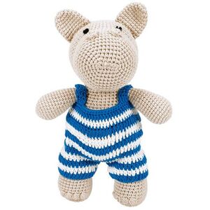 Woolie James the Hippo Crocheted Soft Toy Woolie James the Hippo Crocheted Soft Toy