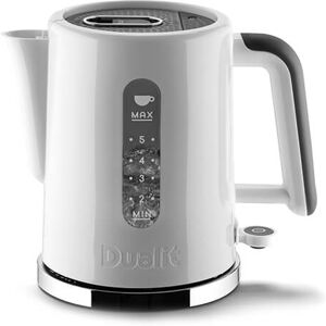 Dualit Studio White & Grey Chrome Kettle Dualit Studio White & Grey Chrome Kettle