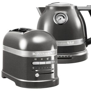 KitchenAid Artisan Silver Set - Kettle and Toaster KitchenAid Artisan Silver Set - Kettle and Toaster