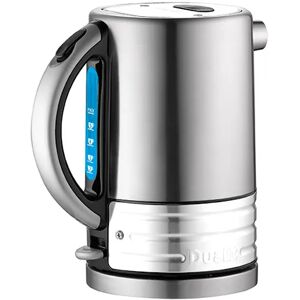 Dualit Architect Brushed Stainless Steel and White Kettle