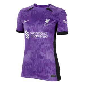 Nike 2023-2024 Liverpool Third Shirt (Womens) - Purple - female - Size: XL - UK Size 20/22