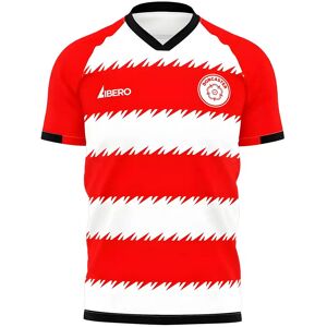 Libero Sportswear Doncaster 2024-2025 Home Concept Football Kit (Libero) - Red - male - Size: XXL 50-52\" Chest (124/136cm) Libero Sportswear Doncaster 2024-2025 Home Concept Football Kit (Libero) - Red - male - Size: XXL 50-52\" Chest (124/136cm)