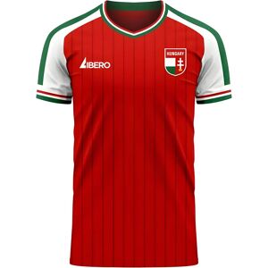 Libero Sportswear Hungary 2024-2025 Home Concept Football Kit (Libero) - Red - male - Size: XXL 50-52\" Chest (124/136cm) Libero Sportswear Hungary 2024-2025 Home Concept Football Kit (Libero) - Red - male - Size: XXL 50-52\" Chest (124/136cm)