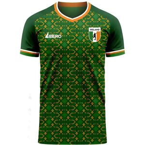 Libero Sportswear Ireland 2024-2025 Home Concept Football Kit (Libero) - Green - male - Size: XXL 50-52\" Chest (124/136cm) Libero Sportswear Ireland 2024-2025 Home Concept Football Kit (Libero) - Green - male - Size: XXL 50-52\" Chest (124/136cm)