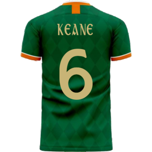 Libero Sportswear Ireland 2023-2024 Classic Concept Football Kit (Libero) (KEANE 6) - Green - male - Size: XXL 50-52\" Chest (124/136cm) Libero Sportswear Ireland 2023-2024 Classic Concept Football Kit (Libero) (KEANE 6) - Green - male - Size: XXL 50-52\" Chest (124/136cm)