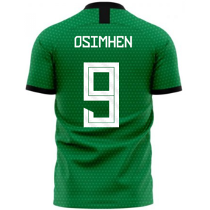 Libero Sportswear Nigeria 2023-2024 Home Concept Football Kit (Libero) (OSIMHEN 9) - Green - male - Size: XXL 50-52\" Chest (124/136cm) Libero Sportswear Nigeria 2023-2024 Home Concept Football Kit (Libero) (OSIMHEN 9) - Green - male - Size: XXL 50-52\" Chest (124/136cm)