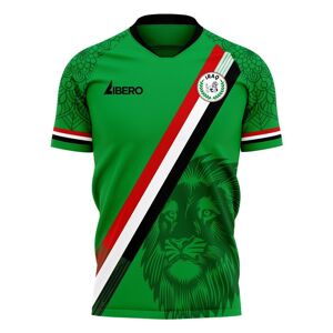 Libero Sportswear Iraq 2023-2024 Home Concept Football Kit (Libero) - Green - male - Size: XXL 50-52\