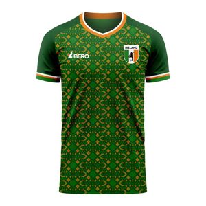 Libero Sportswear Ireland 2023-2024 Home Concept Football Kit (Libero) - Green - male - Size: XXL 50-52\