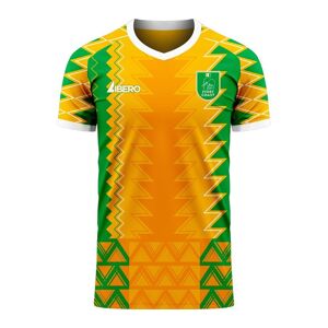 Libero Sportswear Ivory Coast 2023-2024 Home Concept Football Kit (Libero) - Orange - male - Size: XXL 50-52\