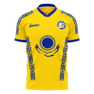 Libero Sportswear Kazakhstan 2023-2024 Home Concept Football Kit (Libero) - Yellow - male - Size: XXL 50-52\