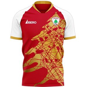 Libero Sportswear Lebanon 2023-2024 Home Concept Football Kit (Libero) - Red - male - Size: XXL 50-52\