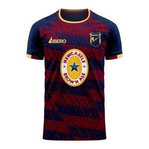 Libero Sportswear Newcastle 2023-2024 Away Concept Football Kit (Libero) - Maroon - male - Size: XXL 50-52\