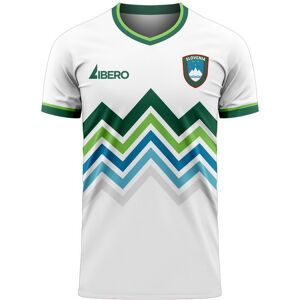 Libero Sportswear Slovenia 2023-2024 Home Concept Football Kit (Libero) - Adult Long Sleeve - White - male - Size: XXL 50-52\