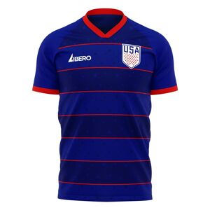 Libero Sportswear United States 2023-2024 Away Concept Football Kit (Libero) - Navy - male - Size: XXL 50-52\