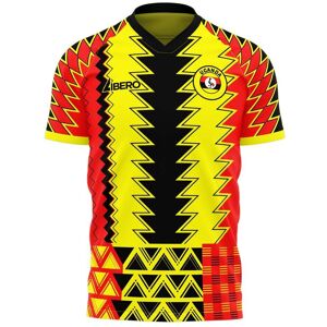 Libero Sportswear Uganda 2023-2024 AFCON Concept Football Kit (Libero) - Yellow - male - Size: XXL 50-52\