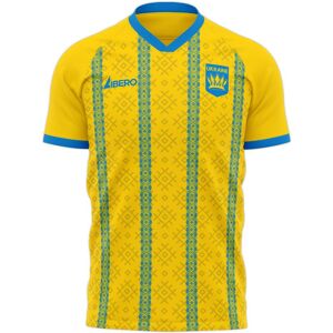 Libero Sportswear Ukraine 2023-2024 Home Concept Football Kit (Libero) - Yellow - male - Size: XXL 50-52\